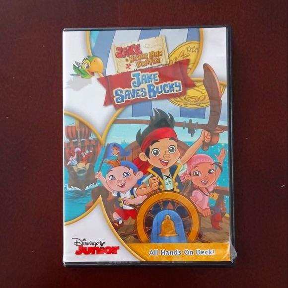 3/$10 🌟 Disney Junior Jake Neverland Pirates: Jake Saves Bucky DVD - Picture 1 of 5